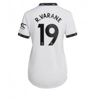 Fotbalové Dres Manchester United Raphael Varane #19 Dámské Venkovní 2022-23 Krátký Rukáv